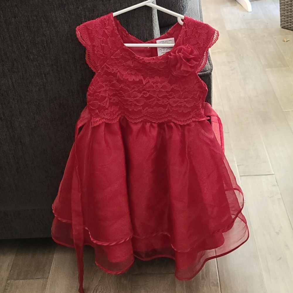 Red dress